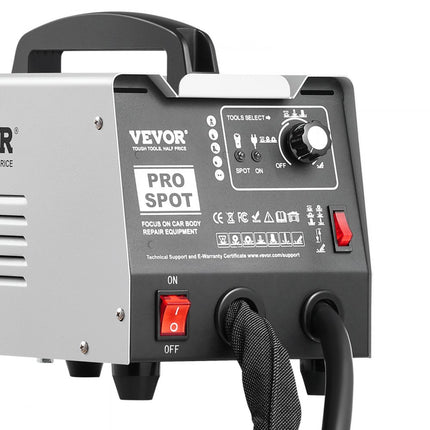 VEVOR deukspotter deukreparatieset puntlasapparaat uitdeukapparaat 7 modi