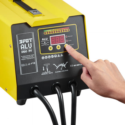 VEVOR deukspotter uitdeukmachine 300W puntlasapparaat voor aluminium behuizing