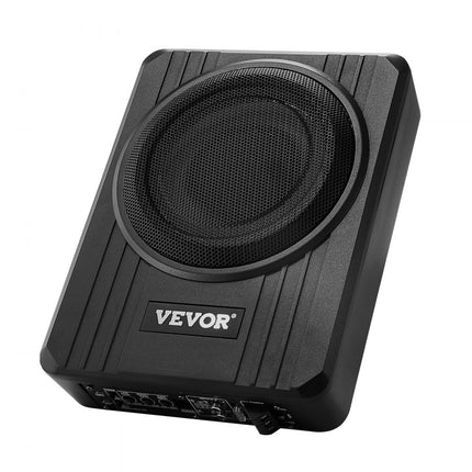 VEVOR Auto-subwoofer onder de stoel 400 W Slank actief subwoofersysteem 203 mm