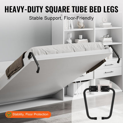 VEVOR Murphy Bed Springs Mechanisme Murphy Bed Queen Deluxe Bed Ondersteuning tot 30 kg