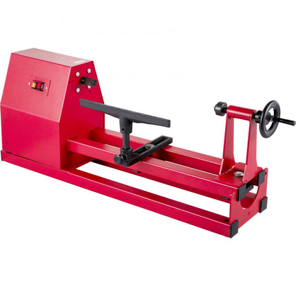 VEVOR Kralen Slijpen Machine Mini Tafelmodel Draaibank 350x500mm, Vermogen 400W Kleine Houtdraaibanken, Fase Enkel Mini Houtbewerking Draaibank, Mini Nauwkeurige Houtdraaibank voor Polijsten Snijden