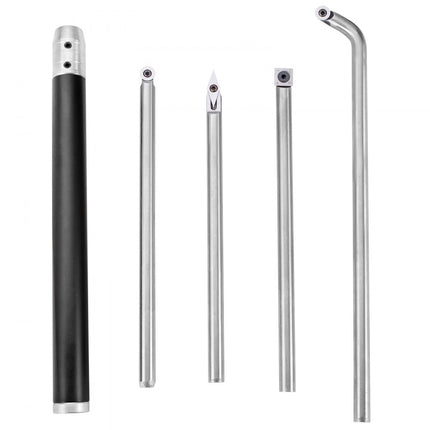 VEVOR Houtdraaigereedschap Draaibankbeitels 4-stuks Carbide Draaibank Gereedschap