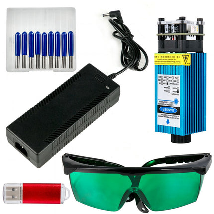 CNC freesmachine 3018 Pro Max VEVOR graveermachine GRBL+Offline Control 5500mW