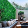 VEVOR Kunstmatige Haag 6 Stuks Buxus Achtergrond 50,8 x 50,8 cm Kunstmatige Buxus Paneel Gemaakt van 100% PE met Stevige Paneelbasis voor Balkon Woonkamer Restaurants Lobby Terras en andere Feesten