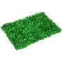 VEVOR Kunstmatig Buxus Hegpaneel, 10 Stuks, 61 x 40,6 cm, Kunstmatige Heggen, Kunstmatige Buxusomheining, Nep Klimop UV Realistisch Effect Groene Plastic Decoratie Voor Tuinen en Werven, 4 cm Dikte