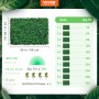 VEVOR Kunstmatig Buxus Hegpaneel, 12 Stuks, 61 x 40,6 cm, Kunstmatige Heggen, Kunstmatige Buxusomheining, Nep Klimop UV Realistisch Effect Groene Plastic Decoratie Voor Tuinen en Werven, 4 cm Dikte