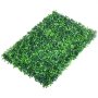 VEVOR Kunstmatig Buxus Hegpaneel, 24 Stuks, 61 x 40,6 cm, Kunstmatige Heggen, Kunstmatige Buxusomheining, Nep Klimop UV Realistisch Effect Groene Plastic Decoratie Voor Tuinen en Werven, 4 cm Dikte