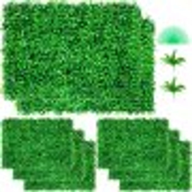 Vevor Kunstmatige Buxus Heggen Panelen 8 Stuks 61 X 40,6 Cm Kunstmatig Hegpaneel