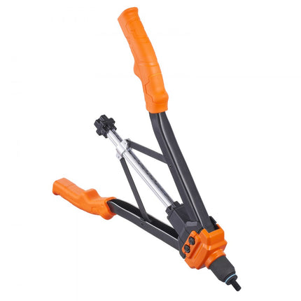 VEVOR klinkmoertangenset blindklinkmoertang 410 mm, klinknageltang 13 sets moeren en doornen, klinkmoergereedschap M3 M4 M5 M6 M8 M10 M12 professionele handklinknageltang, klinkmachine draadmoerklinknagels