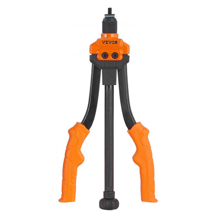 VEVOR Klinkmoertangenset Blindklinkmoertang 350 mm klinktang 7 sets moeren en doornen Klinkmoergereedschap M6 M8 M10 Professionele handklinknageltang Klinkhamer Draadmoer Klinknageltang Tang