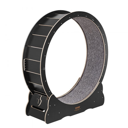 VEVOR Kattenloopwiel 1100x345x1170mm Kattenloopwiel gemaakt van berken- en populierenmultiplex Kattenwiel Geluidsarm Uitneembare binnenmat Kattenwiel Geschikt voor katten met een gewicht van 8 tot 11 kg