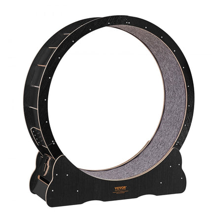 VEVOR Kattenloopwiel 1100x345x1170mm Kattenloopwiel gemaakt van berken- en populierenmultiplex Kattenwiel Geluidsarm Uitneembare binnenmat Kattenwiel Geschikt voor katten met een gewicht van 8 tot 11 kg