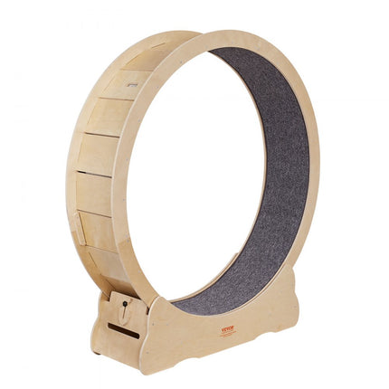 VEVOR Kattenloopwiel 1320x340x1415mm Kattenloopwiel gemaakt van berken- en populierenmultiplex Kattenwiel Geluidsarm Uitneembare binnenmat Kattenwiel Geschikt voor katten met een gewicht van 8 kg tot 14 kg