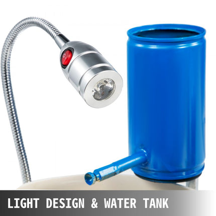 VEVOR Gem Faceting Machine Lapidaire Sieraden Polijstmachine Snelheid 120W 1800RPM, Gem Facetten Machine 150mm, Gem Snijmachine met LCD Precisiemanipulator, Rock Slijpen Polijstmachine voor Gem Jade