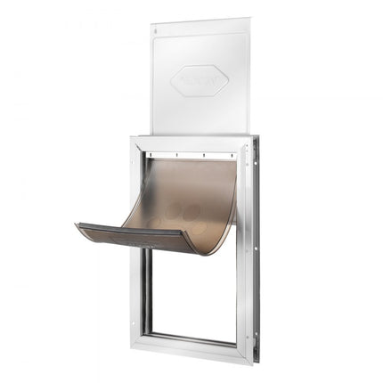 VEVOR huisdierenluik kattenluik hondenluik magneetklepsysteem aluminium M