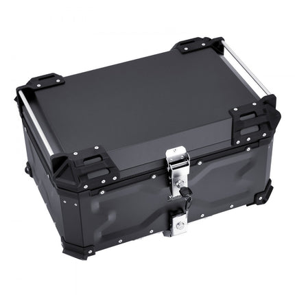 VEVOR motorkoffer topkoffer universele motortas 65L topkoffer aluminium