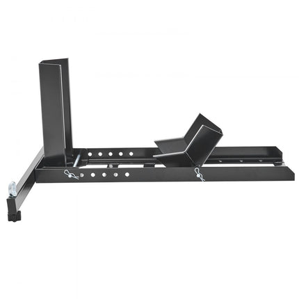 VEVOR Motorfiets Voorwiel Chock Motorbike Stand 381-558.8mm Verstelbare Motorbike Chock Stand Laadvermogen 816.5kg Geschikt voor 76.2-203.2mm Bandbreedte Front Paddock Stand