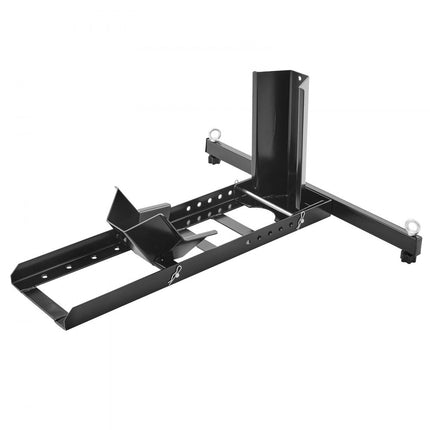 VEVOR Motorfiets Voorwiel Chock Motorbike Stand 381-558.8mm Verstelbare Motorbike Chock Stand Laadvermogen 816.5kg Geschikt voor 76.2-203.2mm Bandbreedte Front Paddock Stand