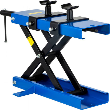 Vevor Motorfiets Schaarkrik Motorcycle Scissor Jack 1100 Pond 200 - 370 Mm Blauw