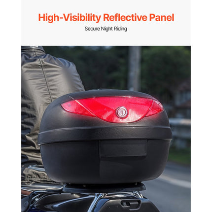 VEVOR motorkoffer topkoffer universele motortas 24L topkoffer waterdicht