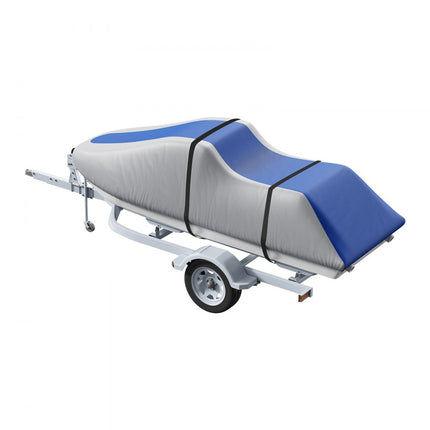 VEVOR jetski-hoes, 320-342 cm trailerbare waterdichte PWC-hoes, heavy duty 600D Marine Grade PU Oxford-stof, UV-bestendige Seadoo-hoes 420x247 cm jetski-hoes