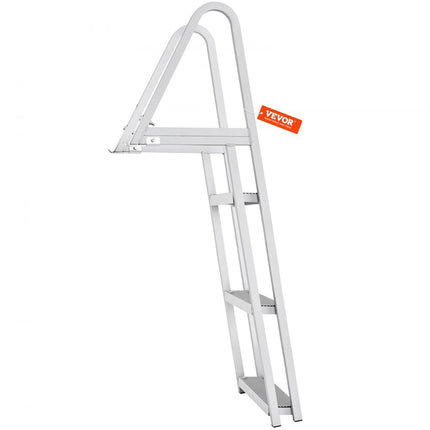 VEVOR leunladder 3 treden 159kg boot leunladder afneembaar 610x455x1225mm