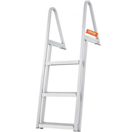 VEVOR leunladder 3 treden 159kg boot leunladder afneembaar 610x455x1225mm