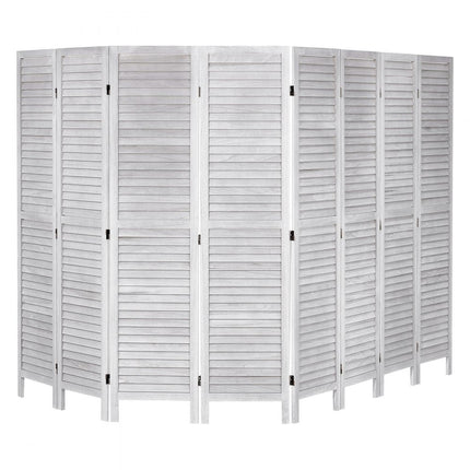 VEVOR scheidingswand scheidingsscherm hout 8-delig opvouwbaar 325cm ruimtescheiding