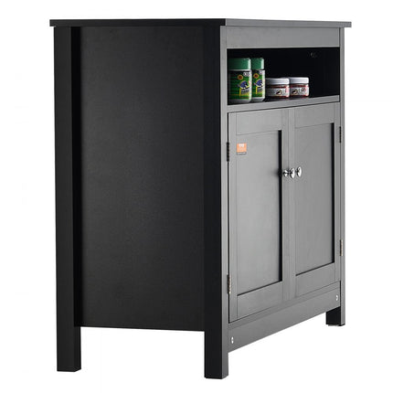 VEVOR Aquariumstandaard, 40 gal aquariumstandaard, 927 x 400 x 760 mm MDF schildpadtankstandaard, 152 kg laadvermogen, reptielentankstandaard met opbergruimte, kast en hardwareset, zwart