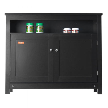 VEVOR Aquariumstandaard, 40 gal aquariumstandaard, 927 x 400 x 760 mm MDF schildpadtankstandaard, 152 kg laadvermogen, reptielentankstandaard met opbergruimte, kast en hardwareset, zwart