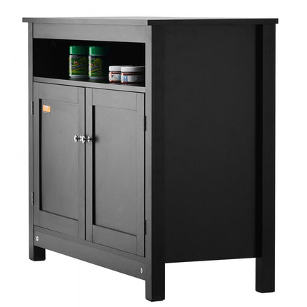 VEVOR Aquariumstandaard, 40 gal aquariumstandaard, 927 x 400 x 760 mm MDF schildpadtankstandaard, 152 kg laadvermogen, reptielentankstandaard met opbergruimte, kast en hardwareset, zwart