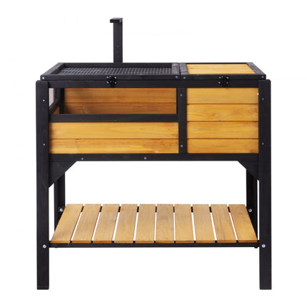 VEVOR schildpaddenverblijf schildpaddenhuis terrarium gemaakt van hout 850x500x825mm