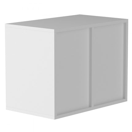 VEVOR Brievenbakje Bureau Organizer 520 x 305 x 410mm 2.3-5.6cm Verstelbaar A4 Stapelbare Papierlade Opslag Bureau Archiefsysteem Organisatie Lade (Wit, 2 x 6 Compartimenten)