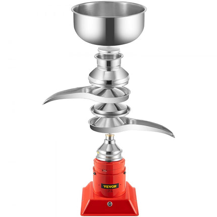 VEVOR Melkafscheider 5 L Melkscheidingsmachine 30 W Milkshakeseparator van 304 Roestvrij Staal en Gietijzer Staal met 4 Uur Duurzaam Werken en Complete Componenten voor Melkveebedrijven en Gezinnen
