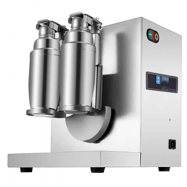 VEVOR Bubble Thee Shaker Auto-melk Thee Schudmachine Dubbel frame RVS 220V400RPM