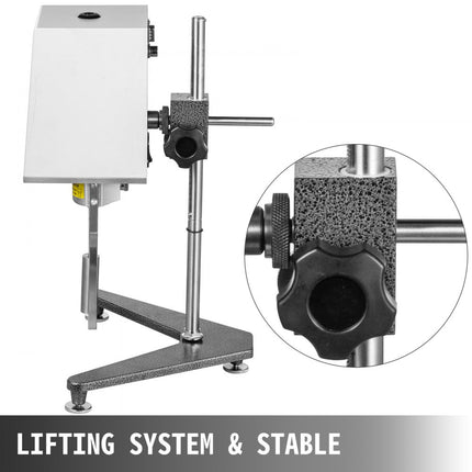 Digitale Roterende Viscosimeter NDJ-5S Viscositeitsmeter Tester Machine Lcd-scherm: