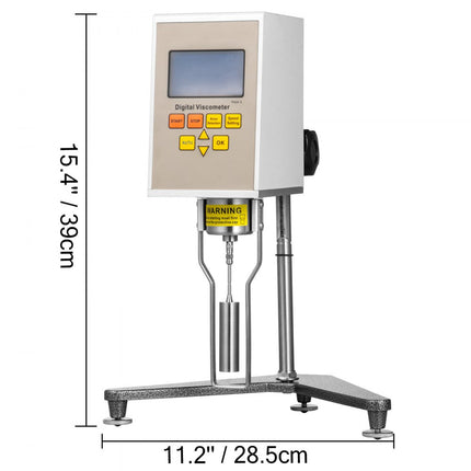 Digitale Roterende Viscosimeter NDJ-5S Viscositeitsmeter Tester Machine Lcd-scherm: