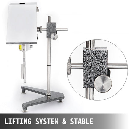 VEVOR Digitale Roterende Viscositeitsmeter Tester 10-100000m Pa.s NDJ-9S