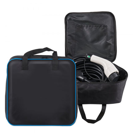 VEVOR Laadkabel Automatische EV-oplader met LCD-scherm 3,68 kW elektrische voertuigen EV-oplaadkabel Type 2 (IEC62196) Cee 7/7-stekker 16A 1-fase