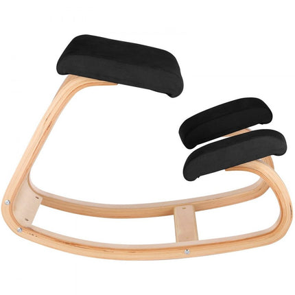 VEVOR Ergonomische houten knielstoel met geheugenzitkussen Computerstoel