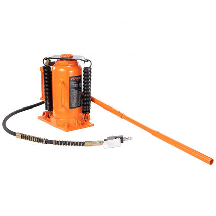 VEVOR 20T Stamp Jack Fles Jack Hydraulische Jack Stamp Jack voor Auto SUV 265-500mm Compact Jack Auto Jack Draagbare Hydraulische Cilinder Hydraulische Jack Orange Stamp Jack