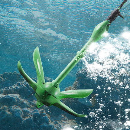 VEVOR Kajakankerset, 3,5 lbs paddleboard-ankerset met 8 m touw en boei, opvouwbaar anker voor kleine boten met opbergtas en karabijnhaak, kajakaccessoires voor kajaks, kleine boten, kano's