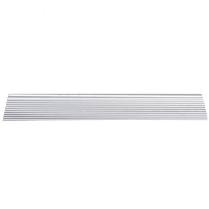 VEVOR Deurdrempelhelling 7,3" x 34" x 1" Rolstoelhelling 800 lbs Laadvermogen Toegangshelling van aluminiumlegering Stoeprand Modulair ontwerp Drempelhelling Antislip aluminium oprit