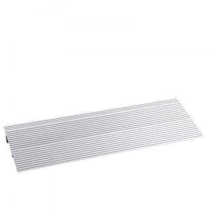 VEVOR Instaphelling 12" x 34" x 2" Rolstoelhelling 800 lbs Laadvermogen Toegangshelling van aluminiumlegering Stoeprand Modulair ontwerp Drempelhelling Antislip aluminium oprit