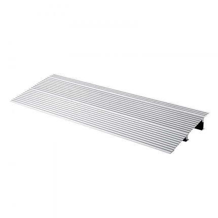 VEVOR Instaphelling 12" x 34" x 2" Rolstoelhelling 800 lbs Laadvermogen Toegangshelling van aluminiumlegering Stoeprand Modulair ontwerp Drempelhelling Antislip aluminium oprit