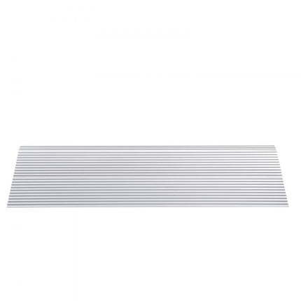 VEVOR Instaphelling 12" x 34" x 2" Rolstoelhelling 800 lbs Laadvermogen Toegangshelling van aluminiumlegering Stoeprand Modulair ontwerp Drempelhelling Antislip aluminium oprit