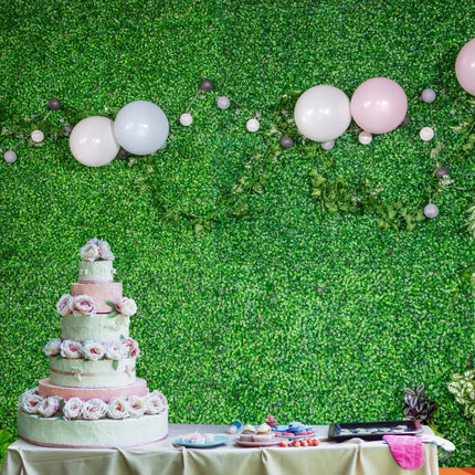 VEVOR Set van 12 kunsthaagblad tuinplanten muurhagen 248 x 248 mm