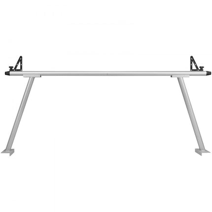 VEVOR Truck Carrier Truck Rack, 800 lb capaciteit, 1803x787,4 mm aluminium ladderrek voor vrachtwagen met 8 niet-borende C-klemmen, vrachtwagenbedrek met twee palen, set voor kajak, surfplank