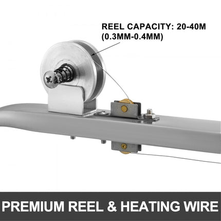 VEVOR Piepschuimsnijders Schuimsnijder Hot Wire Foam Snijmachine Parel Katoen Verstelbare Hoek Legering Eenvoudige Bediening