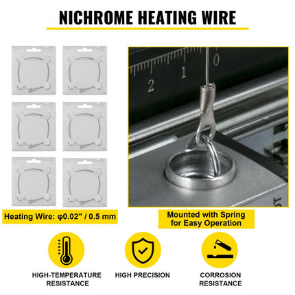 VEVOR Piepschuimsnijders Schuimsnijder piepschuim Snijder Piepschuimsnijder Max Snijlengte 127 Cm Met Standaard
